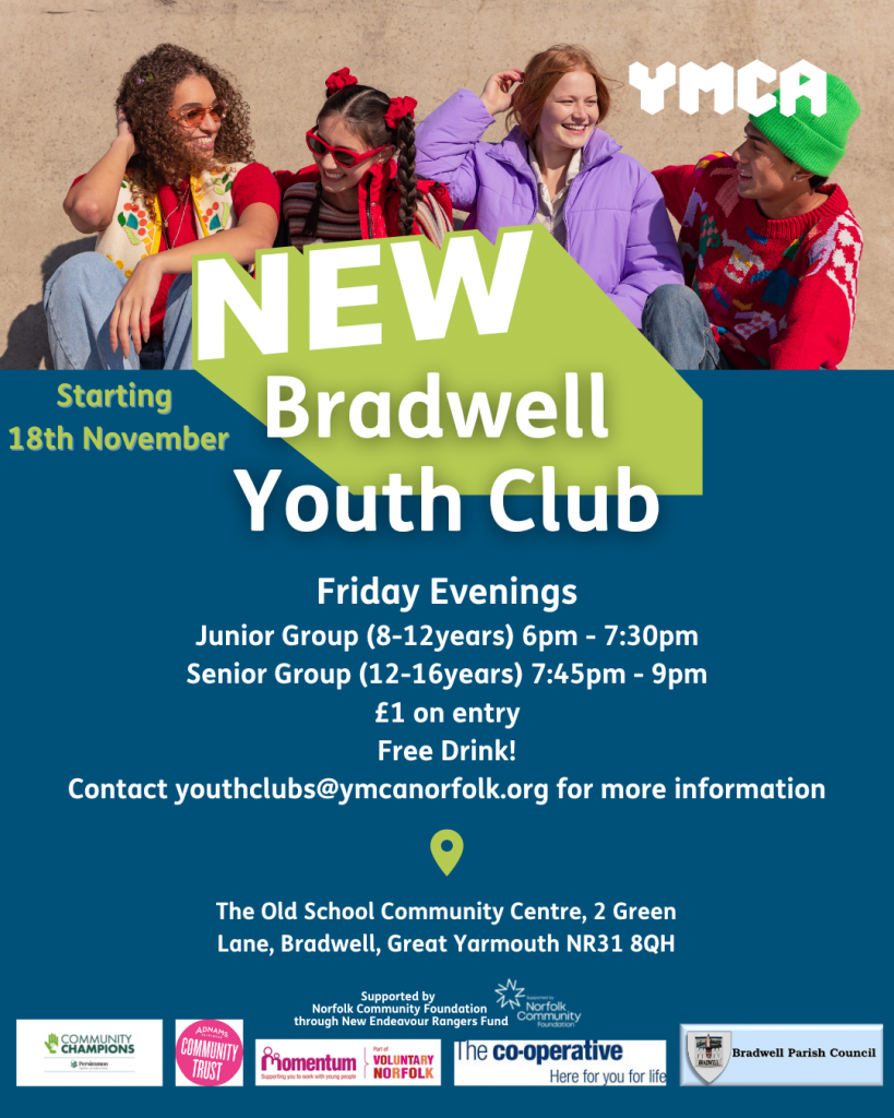 New youth club poster